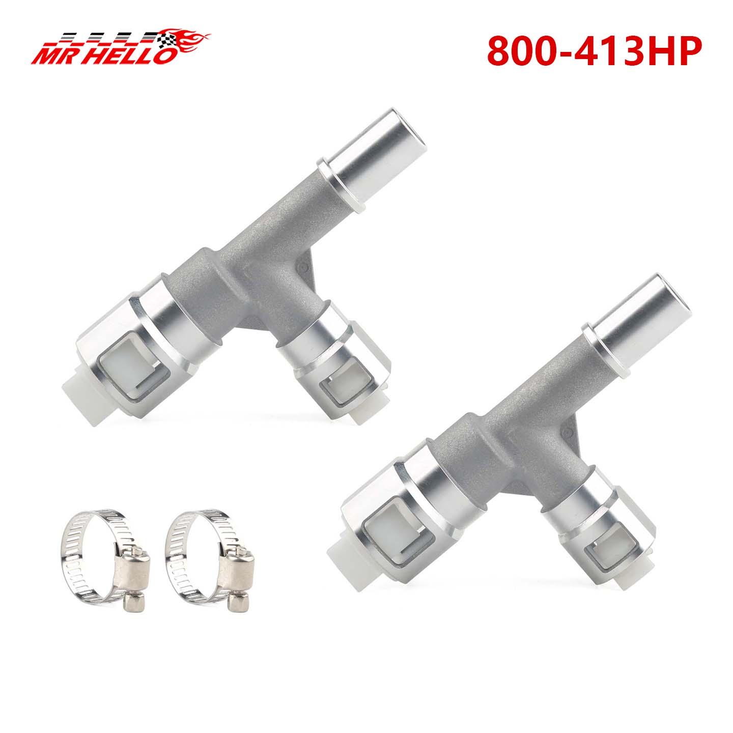 Outdoor Power 'Hose' - 2Pcs/set 800-413HP Metal Heater Hose-Connector For