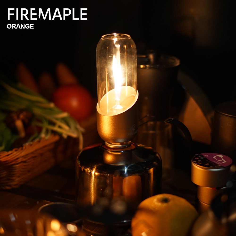 Outdoor Power Heater - Fire Maple Orange Gas Lantern Outdoor