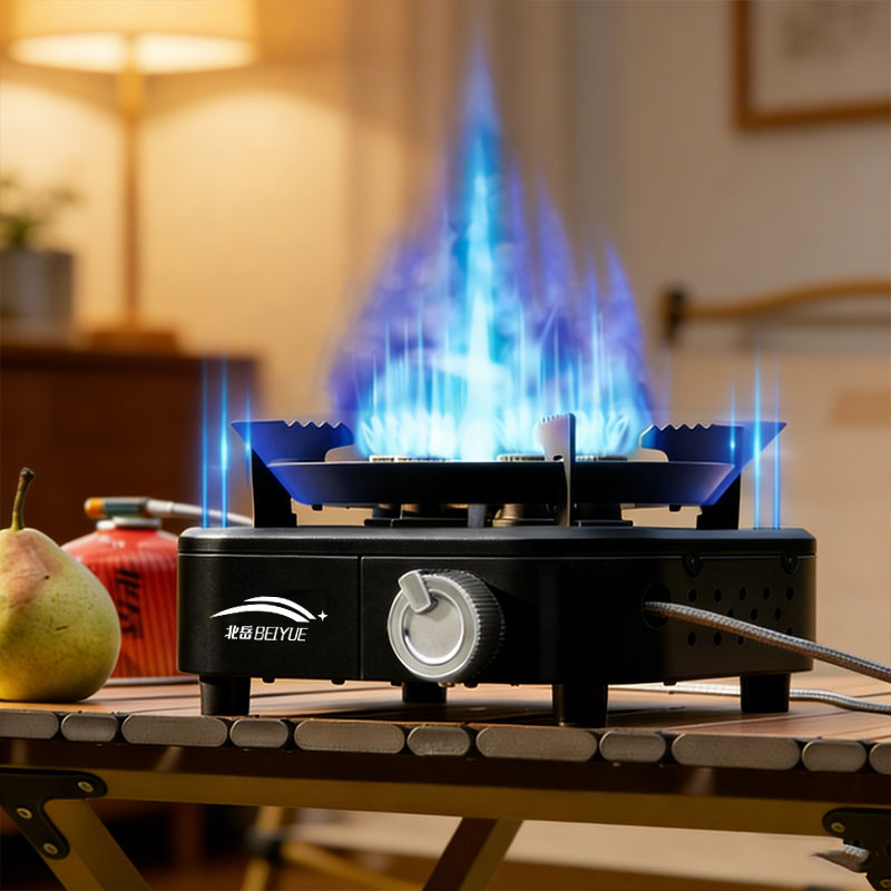 Beiyue 6 Burners Windproof Cam - Outdoor Power 'Hose' recension och pris