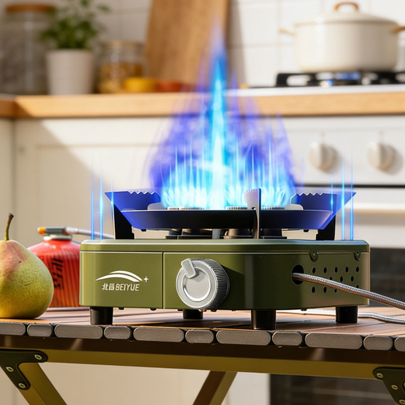 Beiyue 6 Burners Windproof Cam - Outdoor Power 'Hose' recension och pris