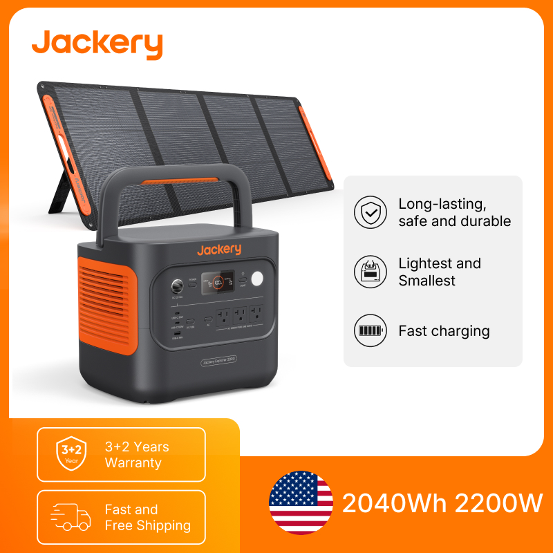 Jackery Explorer 2000v2 Portab - Power Outdoor Jackery recension och pris