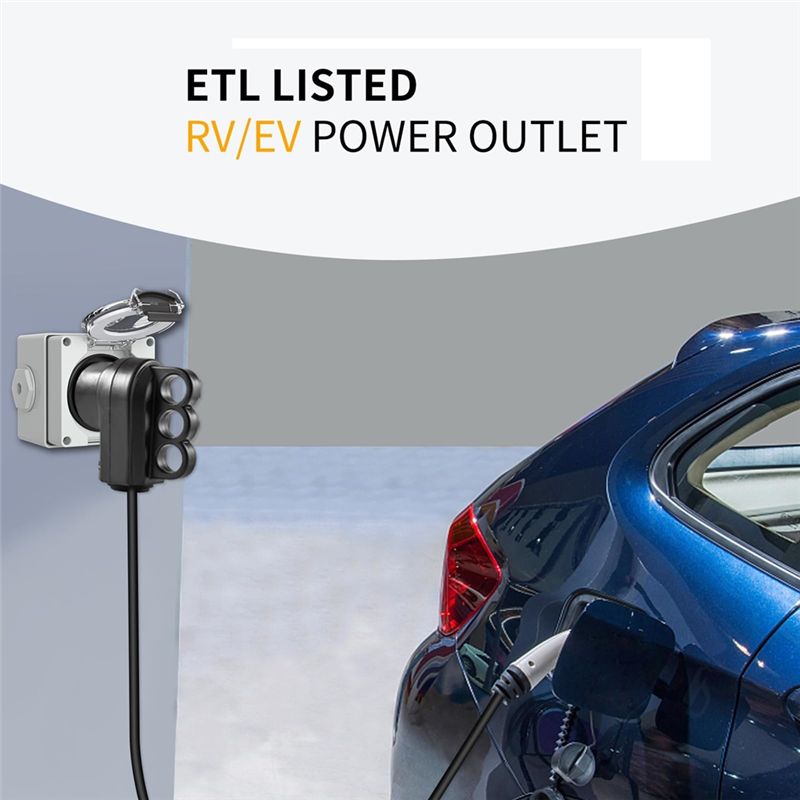 ABYP NEMA TT-30R 30Amp Power O - Outdoor Power Receptacle Box recension och pris