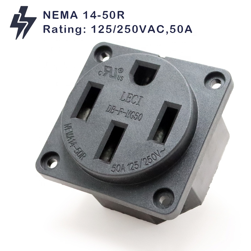 NEMA 14-50R Receptacle 50 Amp  - Outdoor Power Receptacle Box recension och pris