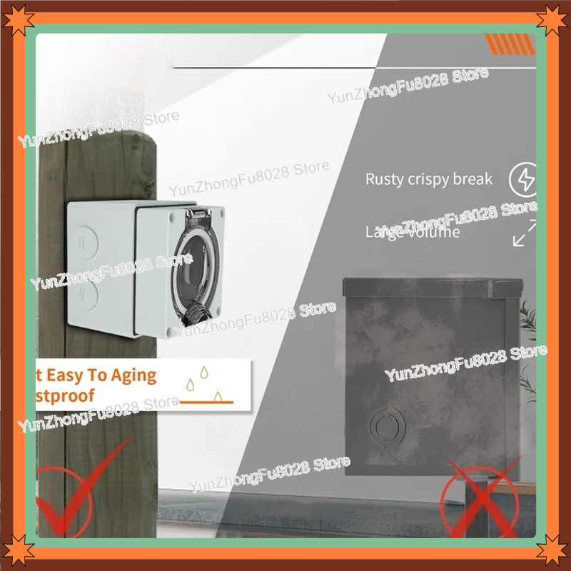 50Amp 14-50R Power Outlet Box  - Outdoor Power Receptacle Box recension och pris