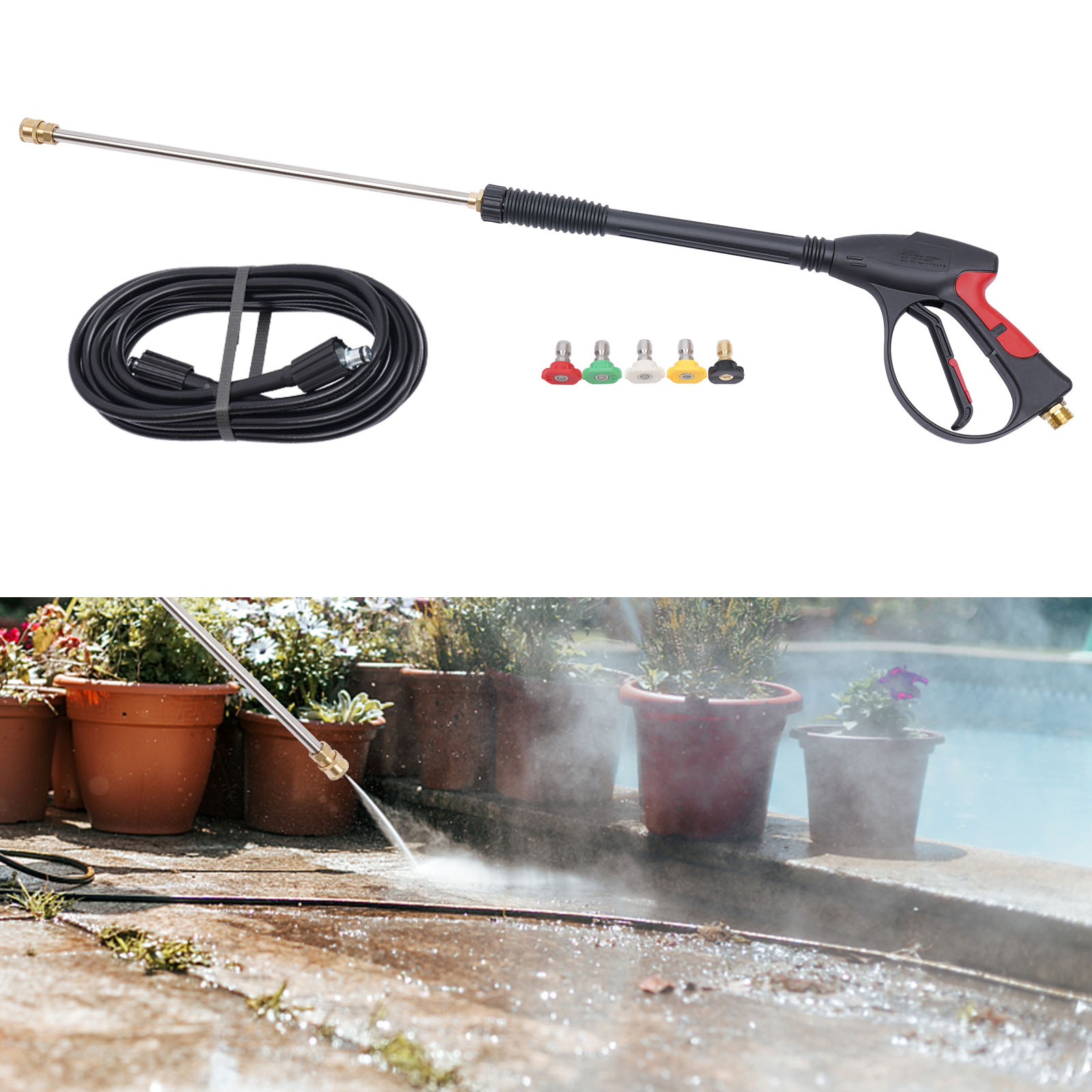 Pressure Washer Gun, Flexible  - Power Washer Gun Replacement recension och pris