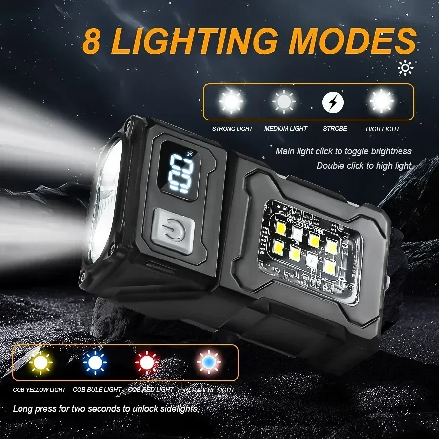 Mini USB Recharge LED Flashlig - Outdoor Power Usb recension och pris