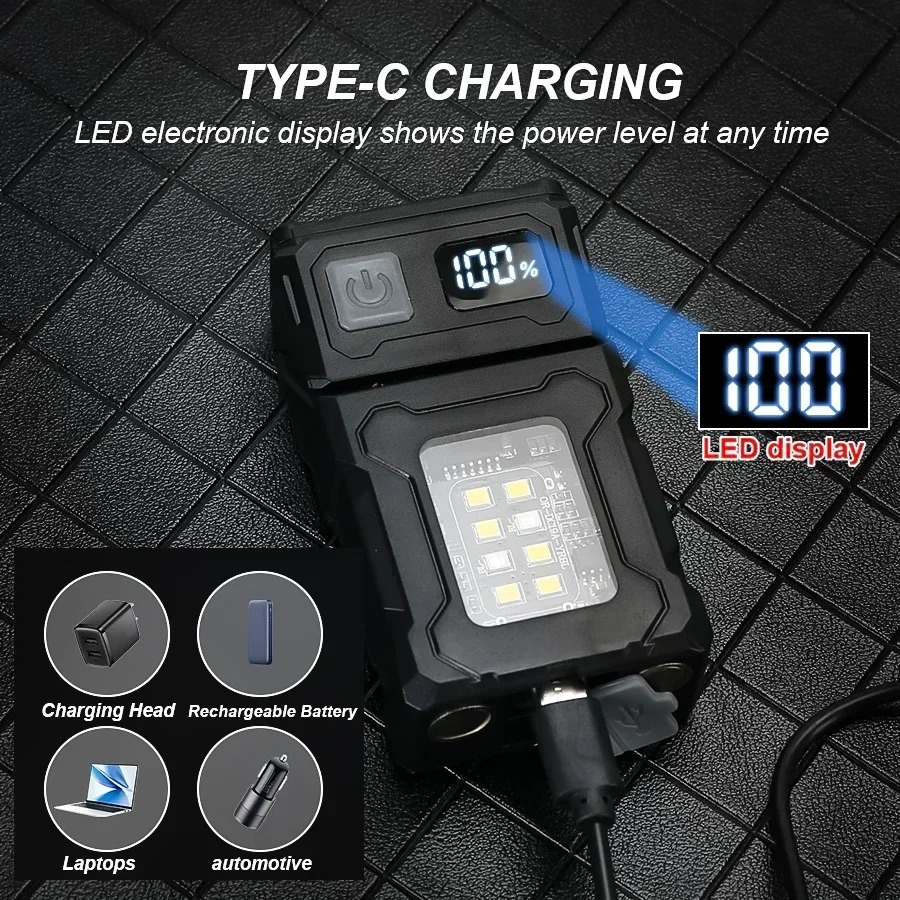 Mini USB Recharge LED Flashlig - Outdoor Power Usb recension och pris