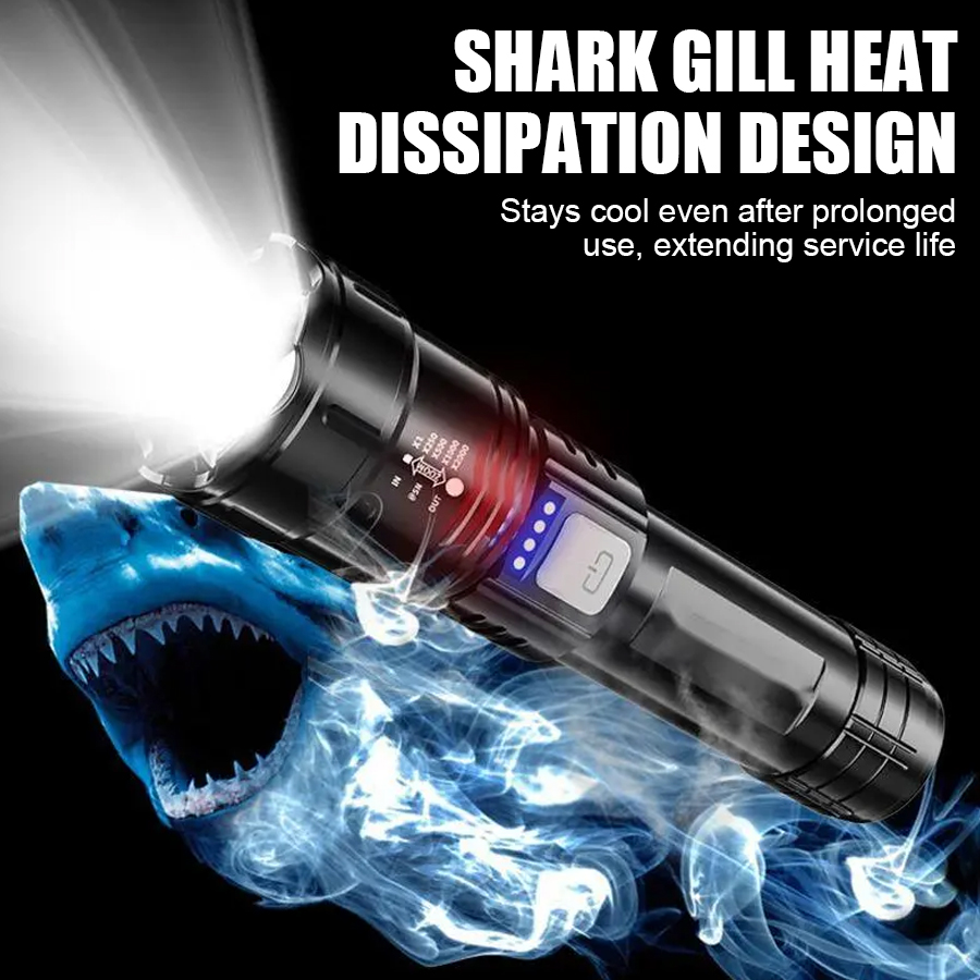 High Power P50 LED Flashlight  - Outdoor Power Usb recension och pris