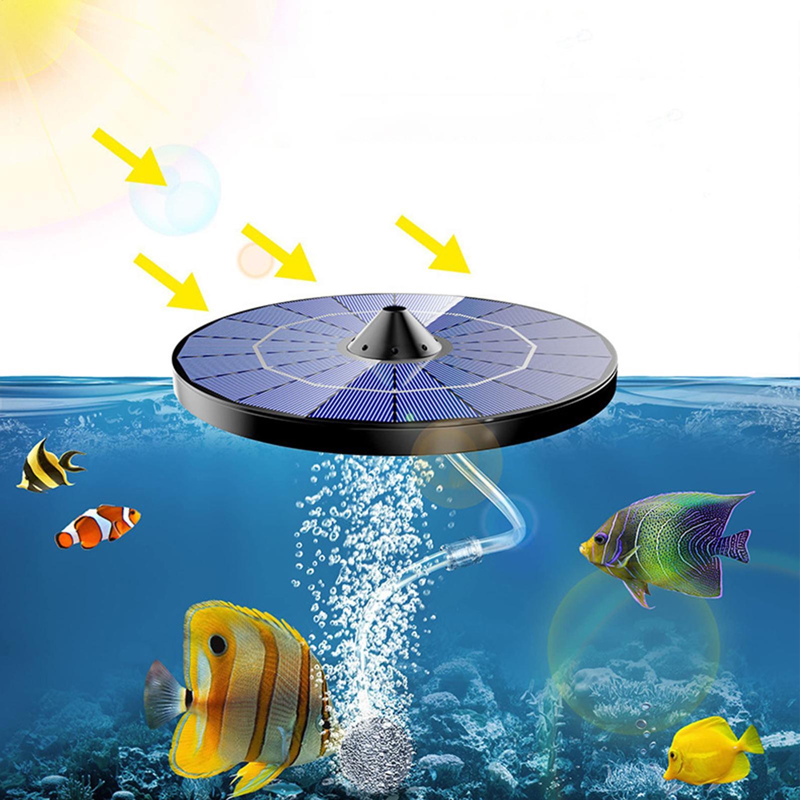 Solar-powered pond aerator pum - Outdoor Power 'Hose' recension och pris