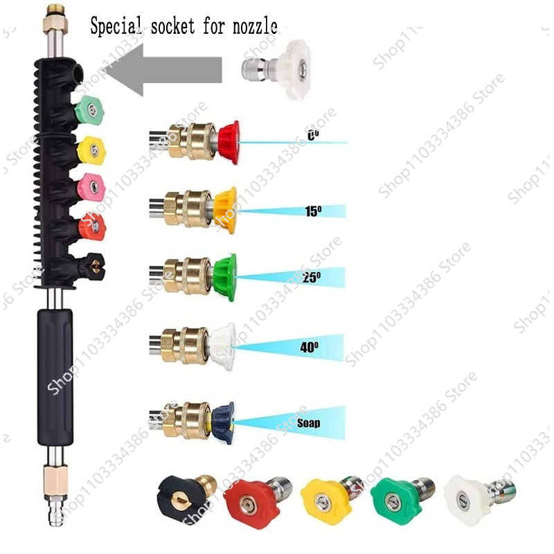 Pressure Washer Extension Rod  - Power Washer Gun Replacement recension och pris