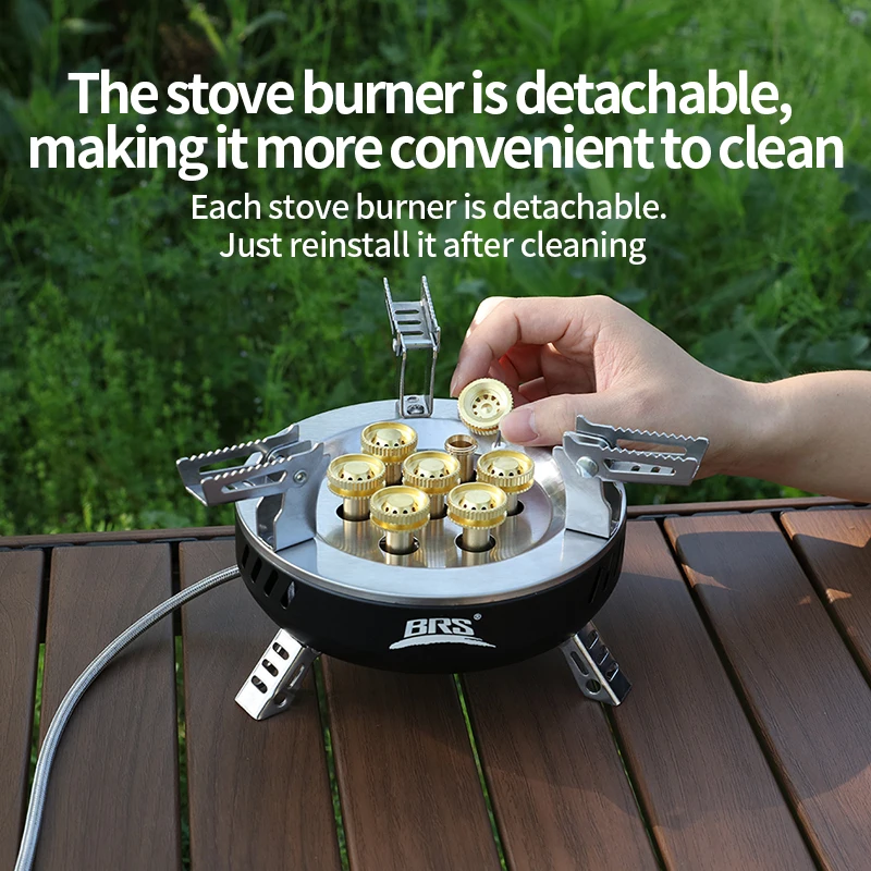 BRS-207-Core Camping Gas Stove - Outdoor Power 'Hose' recension och pris