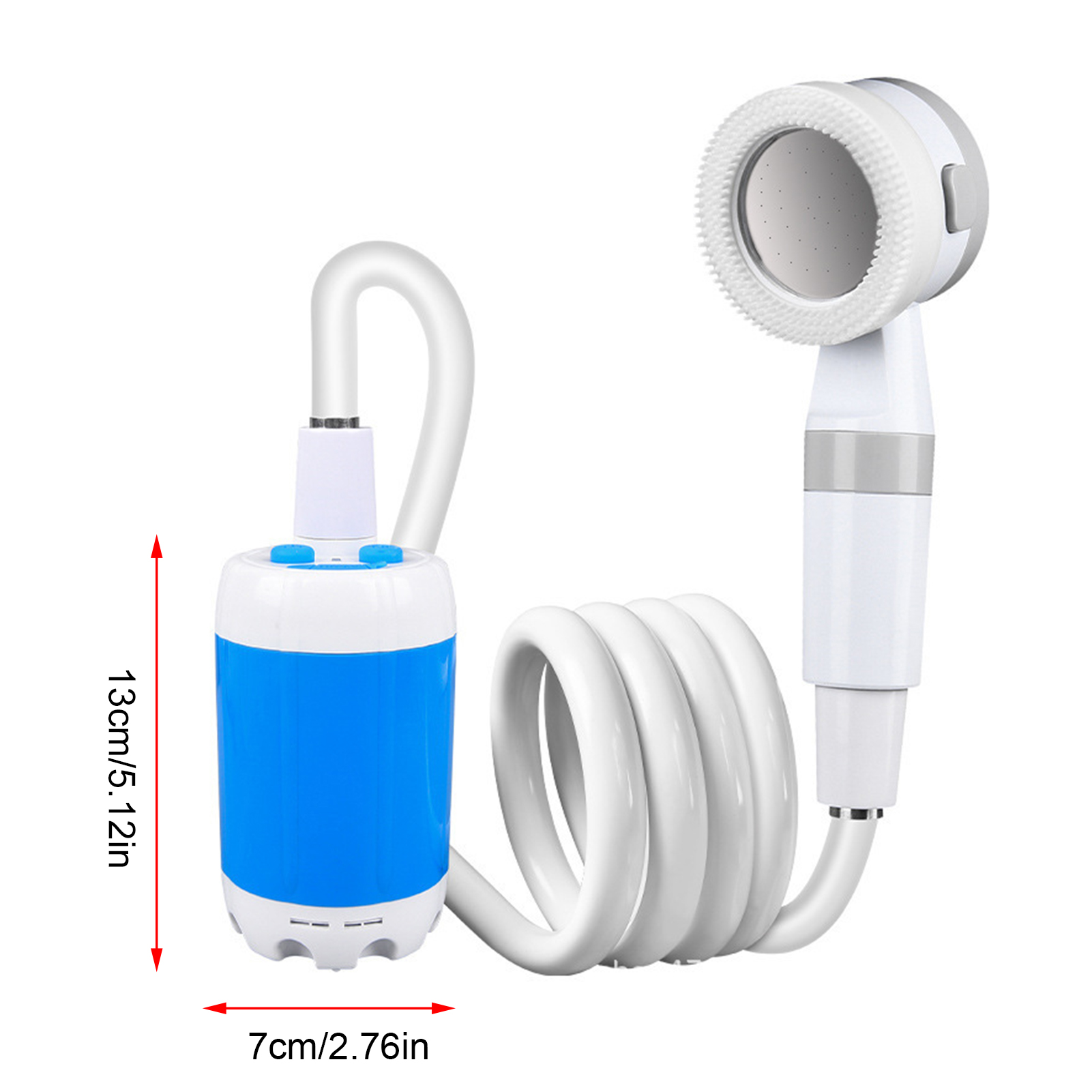 Portable Outdoor Shower Batter - Outdoor Power 'Hose' recension och pris