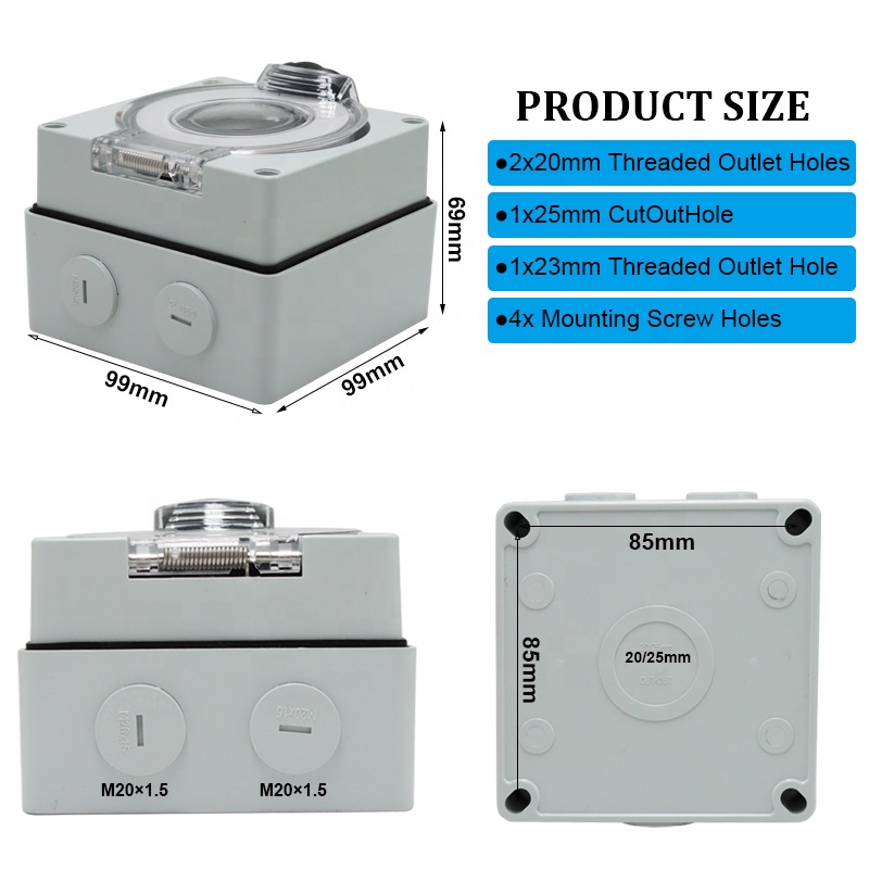 50 Amp Generator RV Power Inle - Outdoor Power Receptacle Box recension och pris