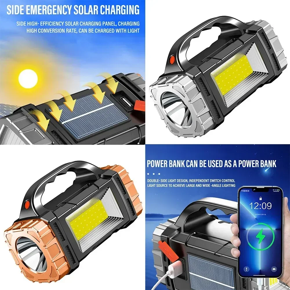 Powerful Handheld Flashlight U - Outdoor Power Usb recension och pris