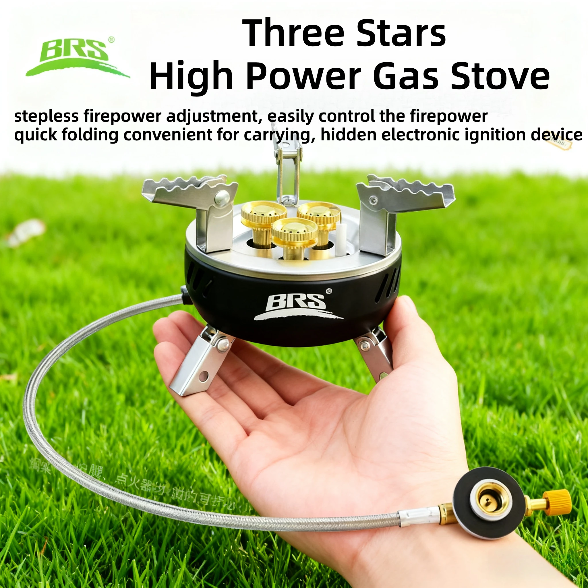 BRS 203-Core Camping Gas Stove - Outdoor Power 'Hose' recension och pris