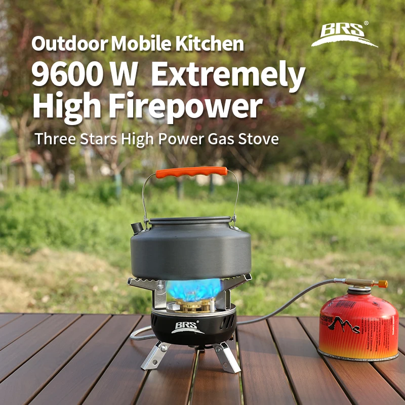 BRS 203-Core Camping Gas Stove - Outdoor Power 'Hose' recension och pris