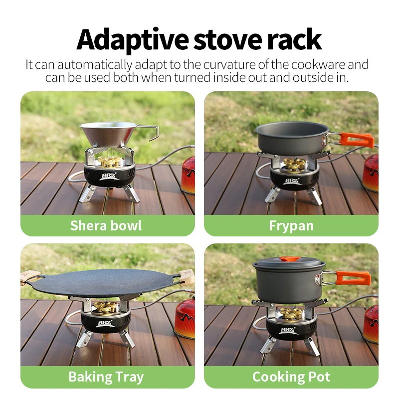 BRS 203-Core Camping Gas Stove - Outdoor Power 'Hose' recension och pris