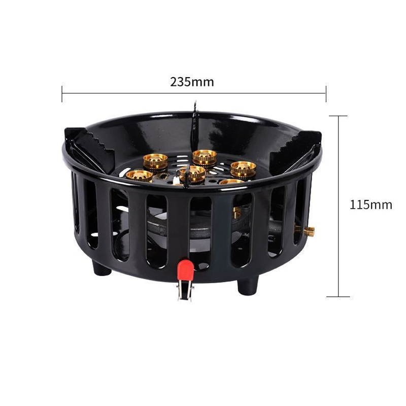 21000W 7-Core Camping Stove Hi - Outdoor Power 'Hose' recension och pris