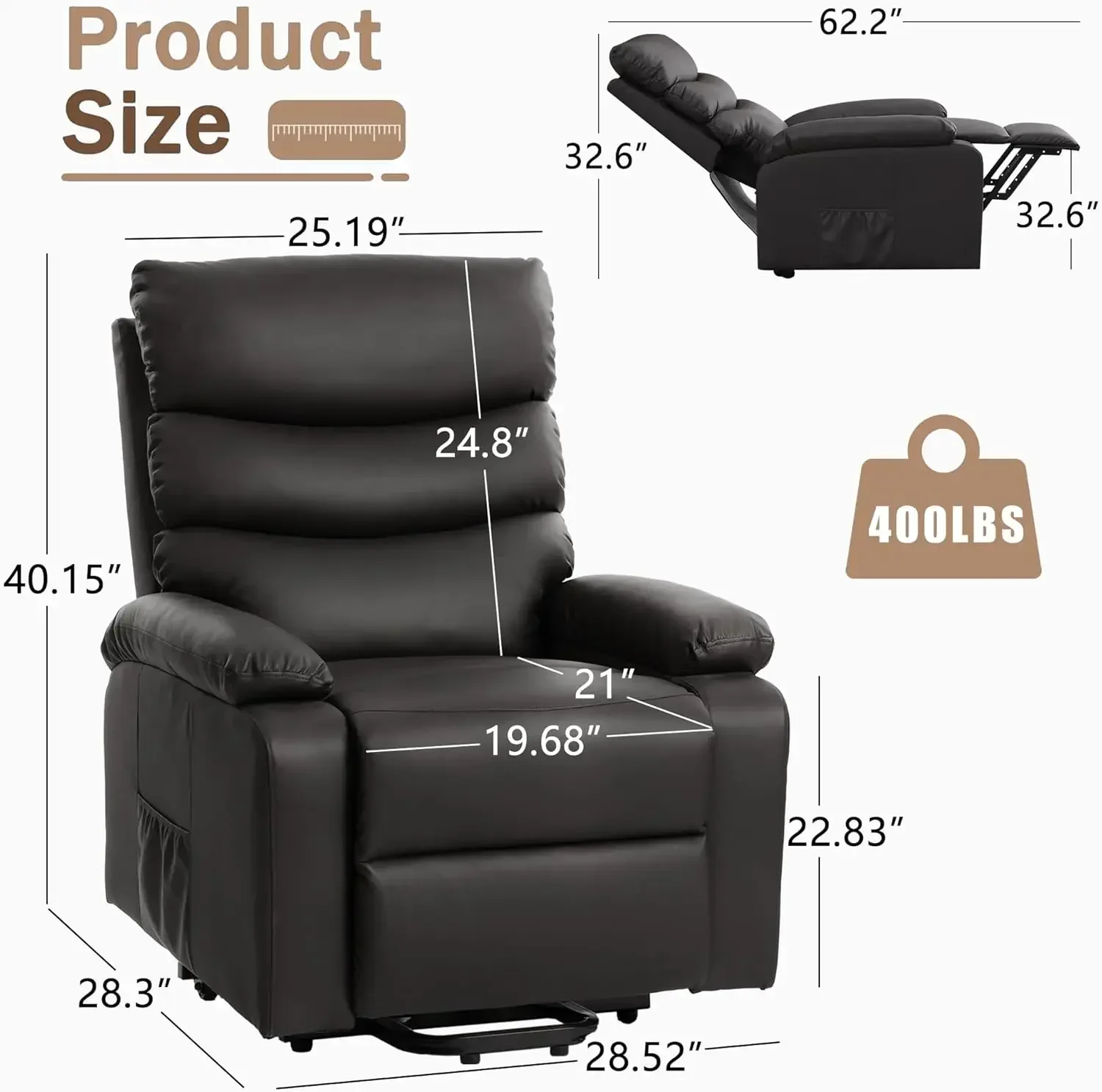 Power Lift Recliner Chair Comf - Outdoor Power Recliner recension och pris