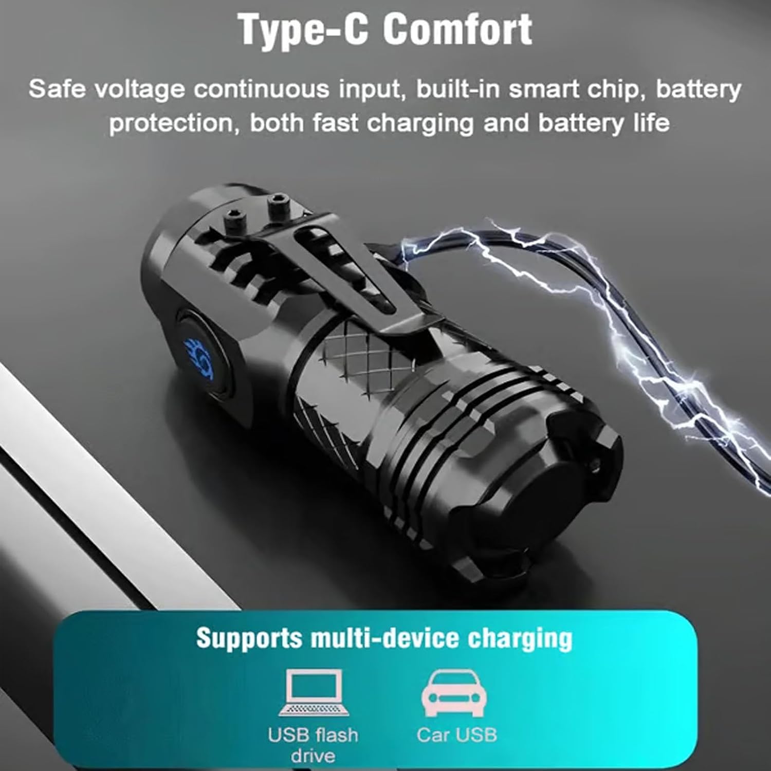 High Strong Power Tactical Fla - Outdoor Power Usb recension och pris