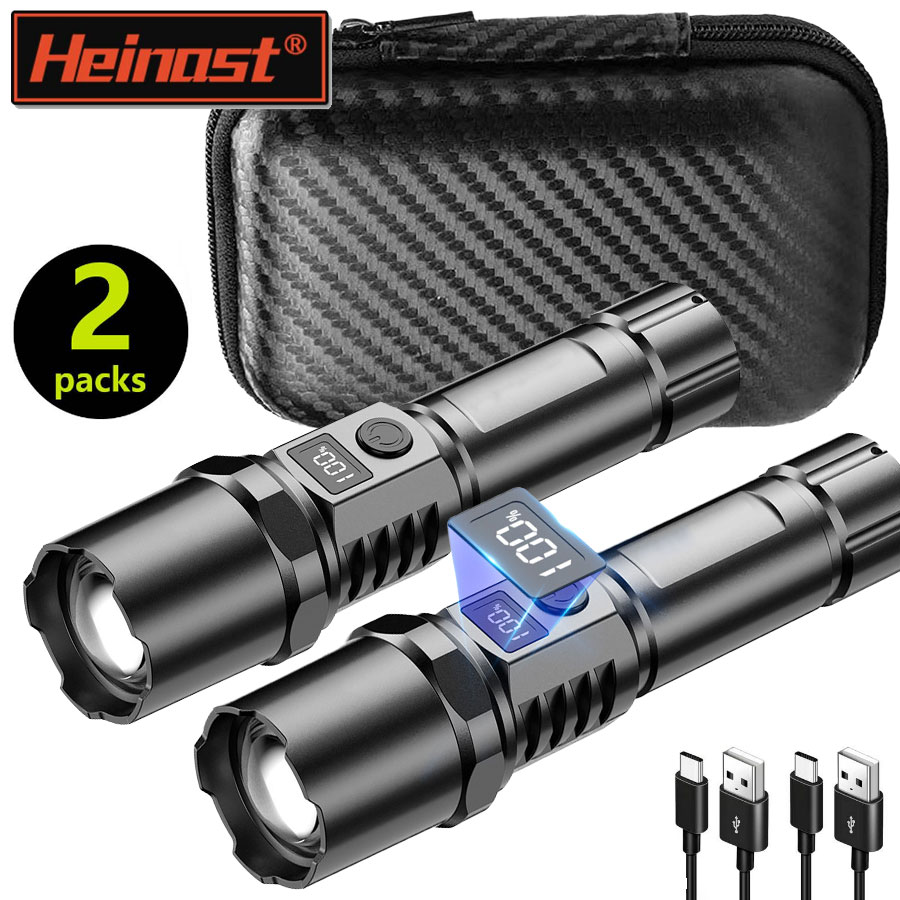 High Power XHP100 Led Flashlig - Outdoor Power Usb recension och pris