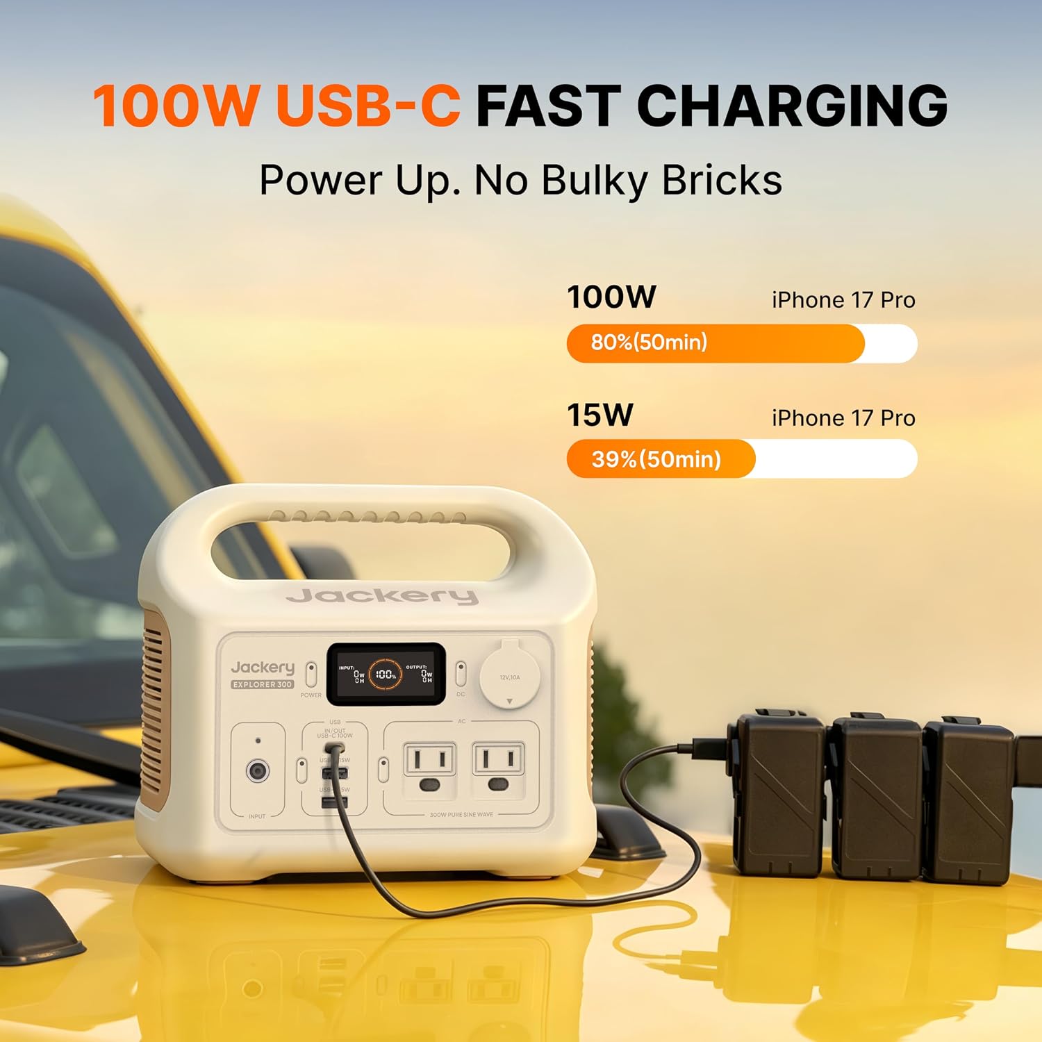 Jackery Portable Power Station - Power Outdoor Jackery recension och pris