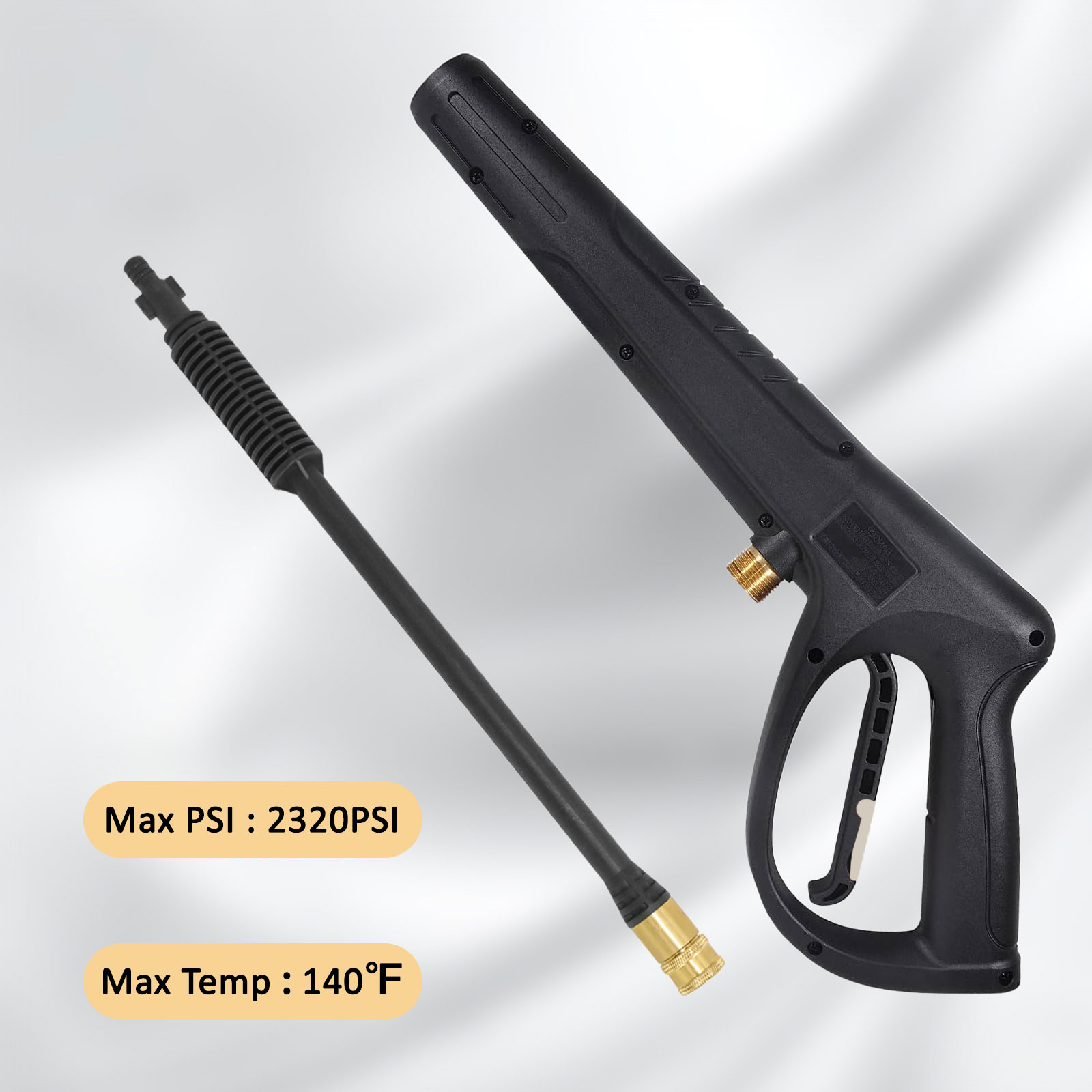 Pressure Washer Gun M22 14MM I - Power Washer Gun Replacement recension och pris