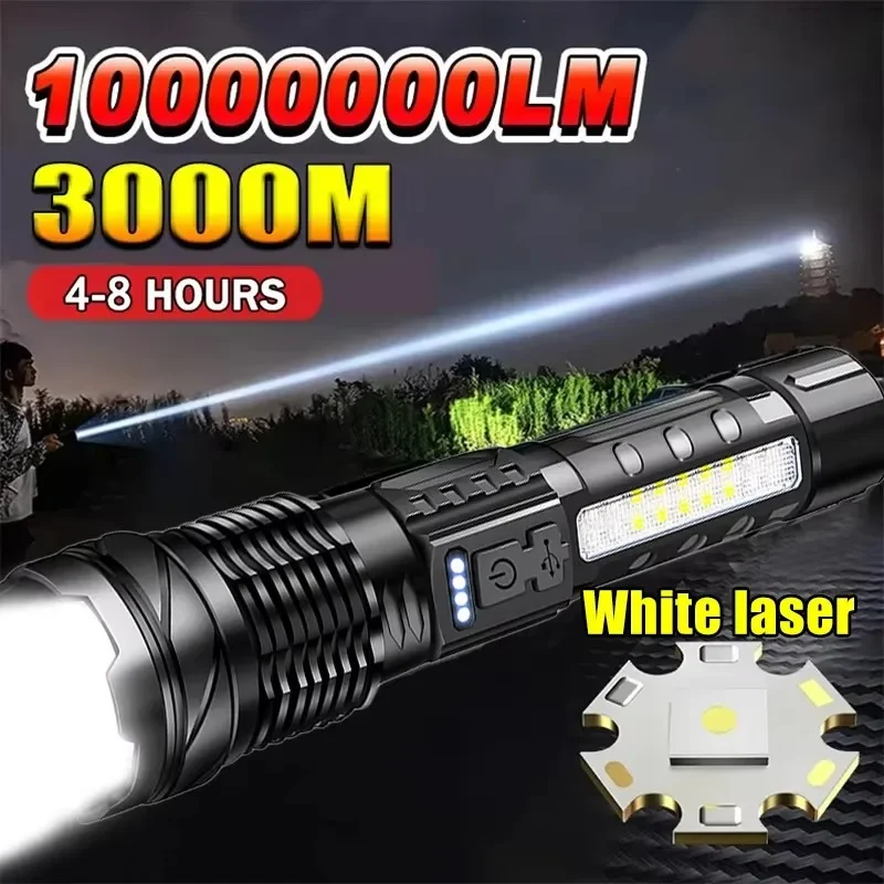 Powerful LED Flashlight Batter - Outdoor Power Usb recension och pris