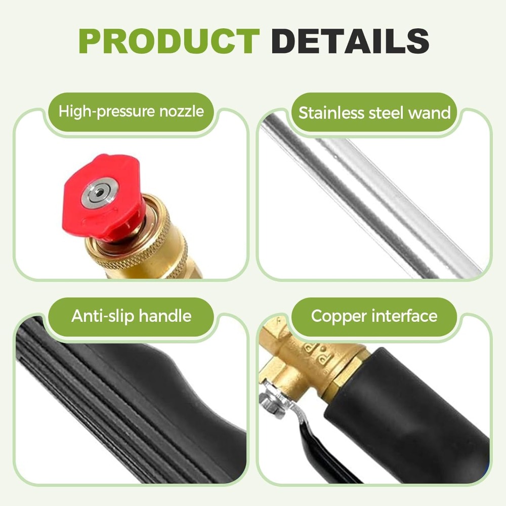 Jet Nozzle for High Pressure H - Outdoor Power 'Hose' recension och pris